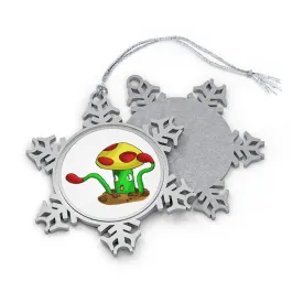 Mepamash Pewter Snowflake Ornament