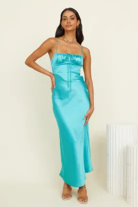 Moonlit Wanders Maxi Dress Aqua