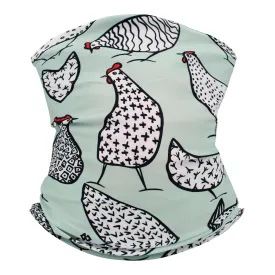 Neck Gaiter/Balaclava/Magic Scarf Headband & Face Mask for Men, Women (Chicken)