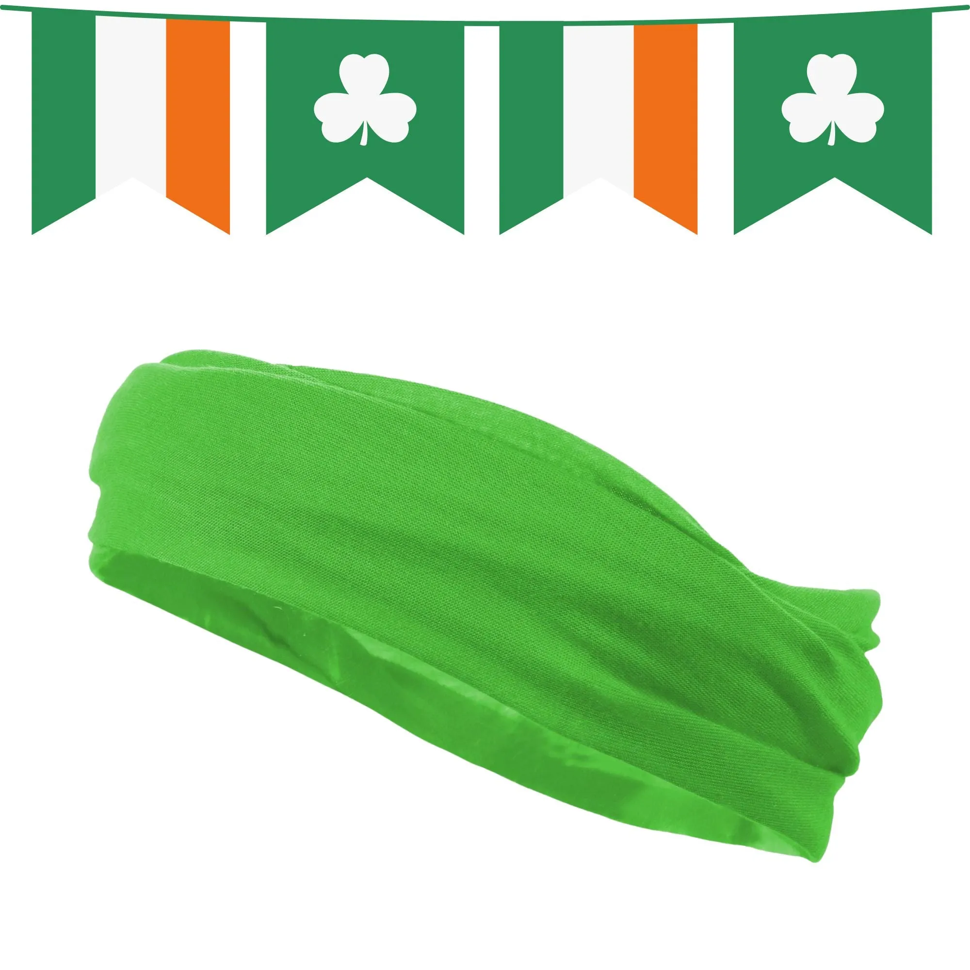 Neon Green Neck Gaiter Headband