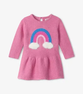 Over The Rainbow Sweater Baby Girls Dress | Hatley
