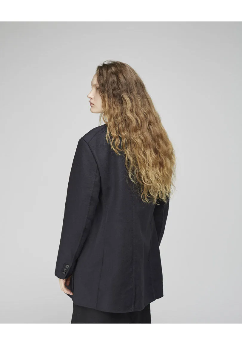 Oversized Layered Peacoat