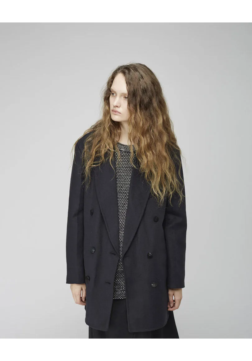 Oversized Layered Peacoat