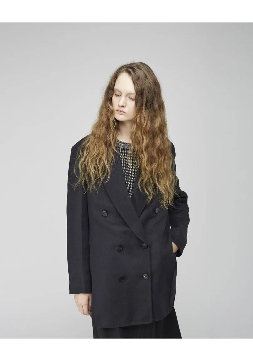 Oversized Layered Peacoat