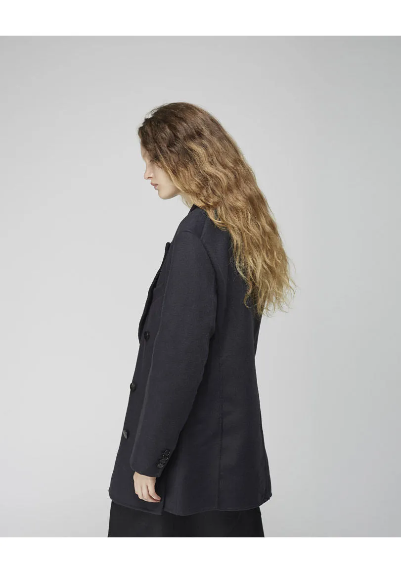 Oversized Layered Peacoat