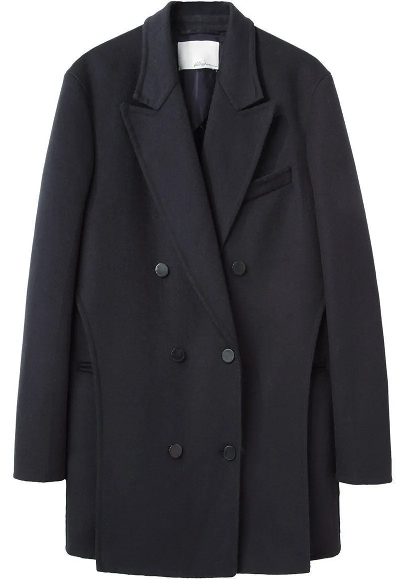 Oversized Layered Peacoat