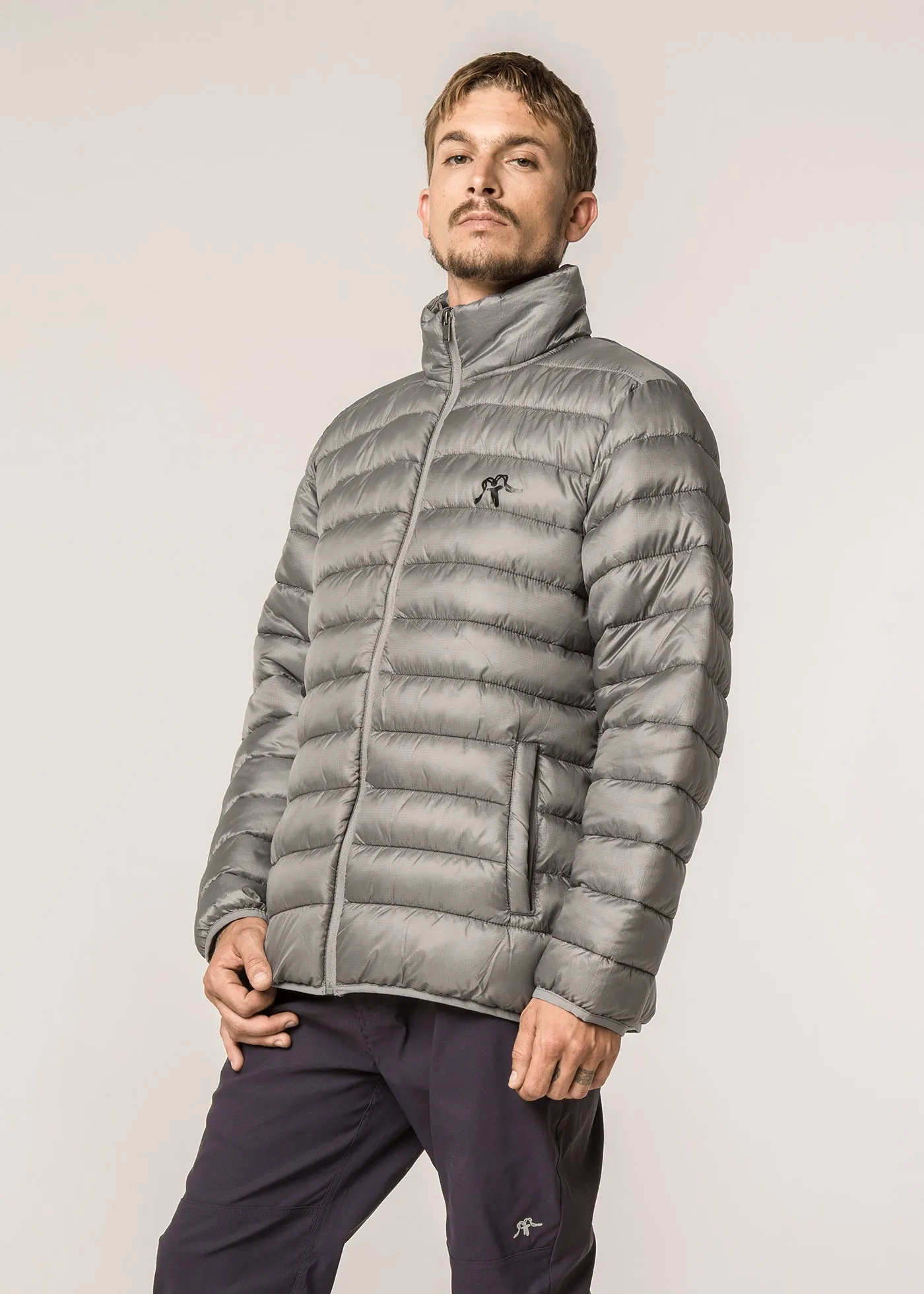 Parka Yagan Solid Light Grey