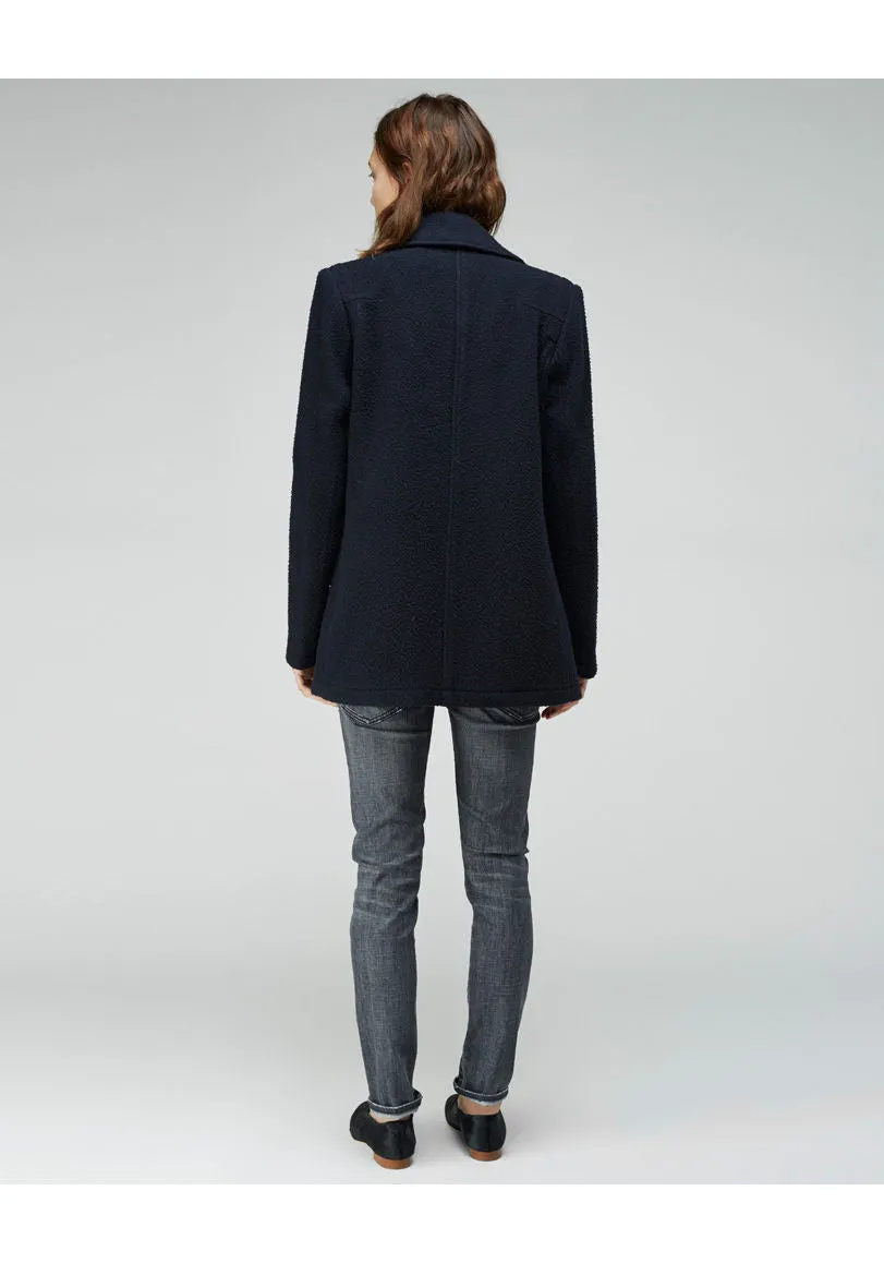 Pilly Wool Peacoat