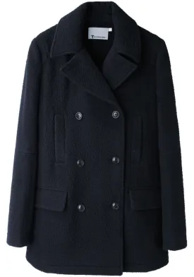 Pilly Wool Peacoat