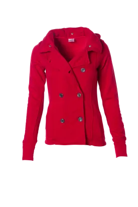 PRM350PC - Women's French Terry Peacoat