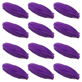 Purple Neck Gaiter Headbands - 12 Pack