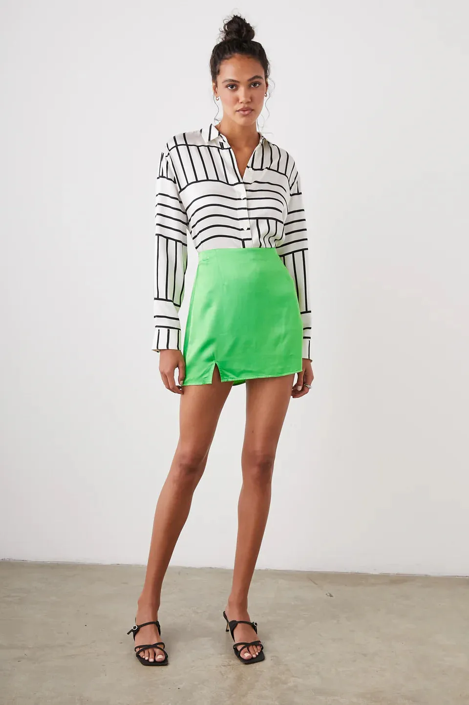 Rails Tate Skirt Vibrant Green