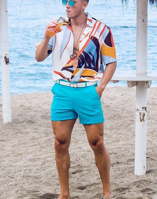 S60 Bondi (Series 3) Shorts - Aqua