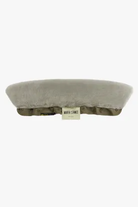 Shearling Collar - Pale Jade Short Hair