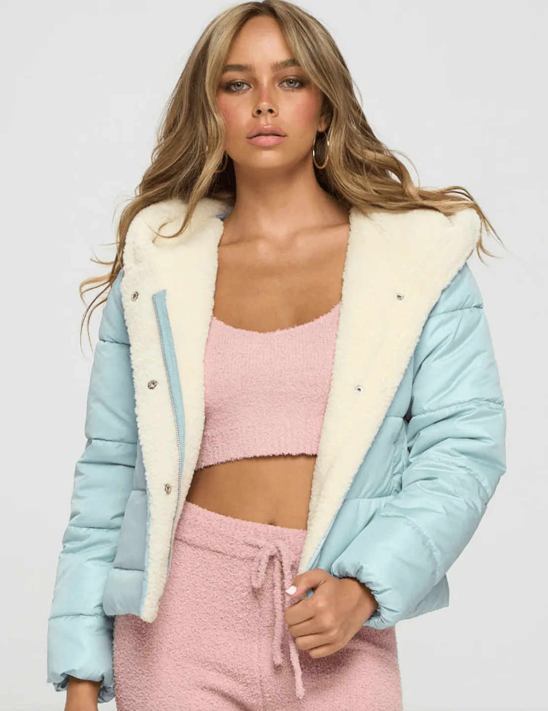 Short Puffer Jacket IJ99216