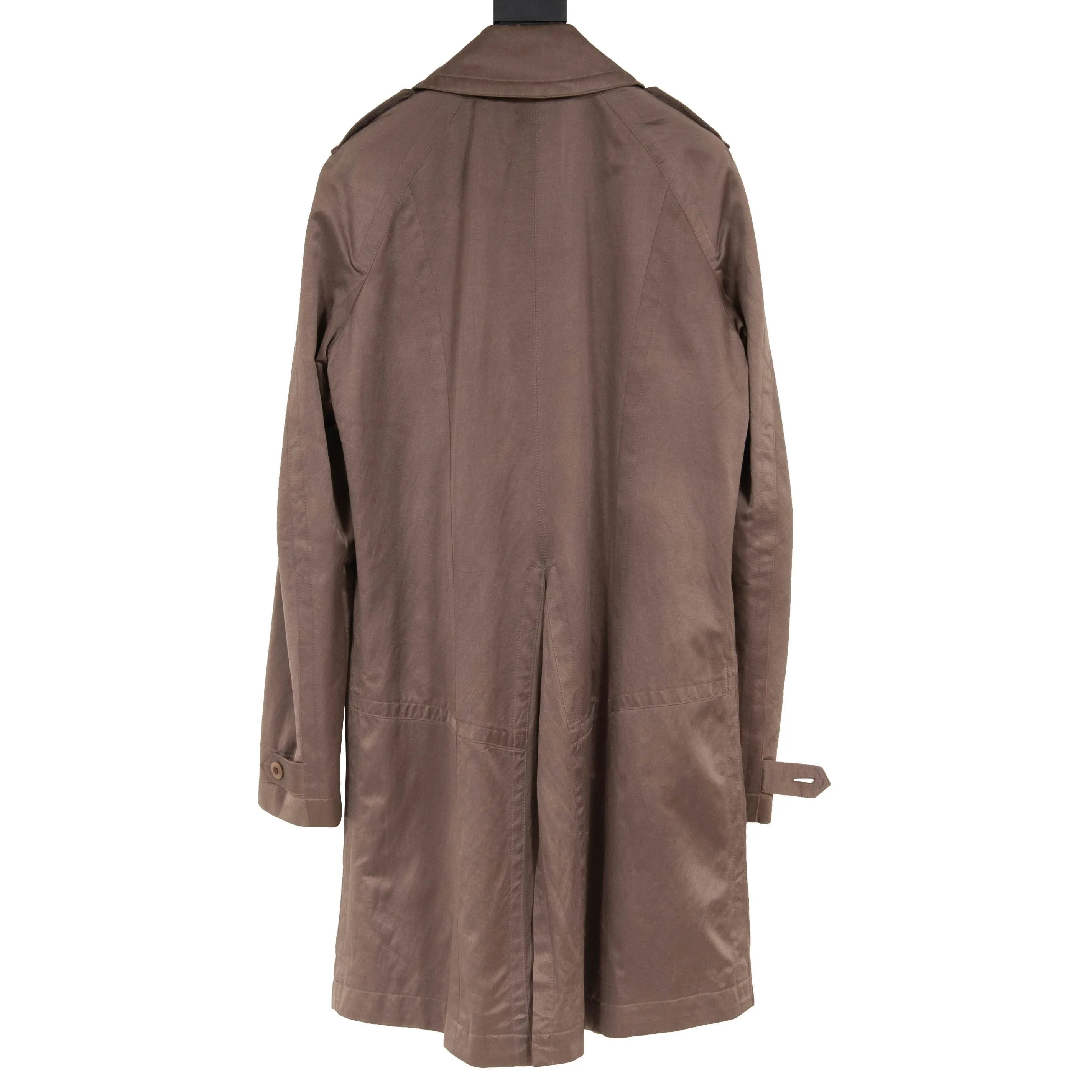 Silk Peacoat
