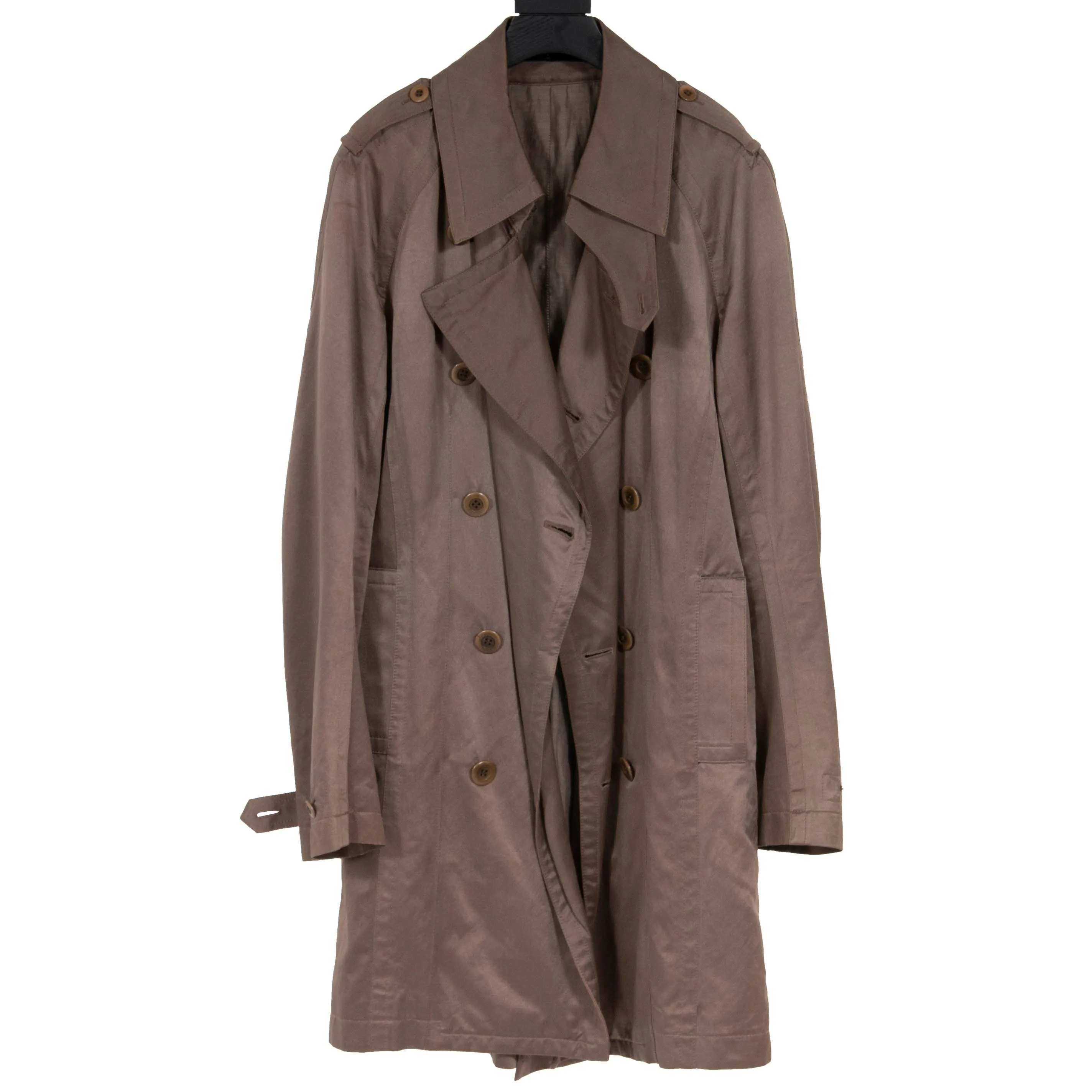 Silk Peacoat