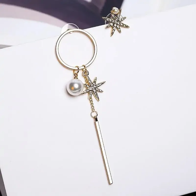 Silver Pearl and Snowflake