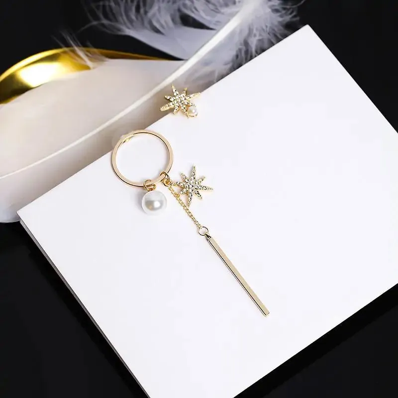 Silver Pearl and Snowflake
