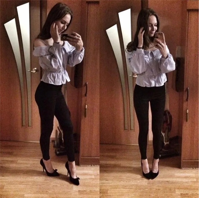 Skinny High Waist Denim Jeans