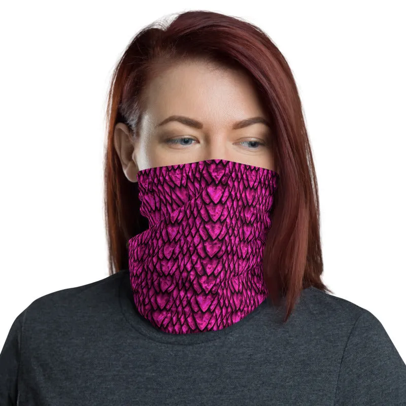 Tourmaline Dragon Scale Neck Gaiter