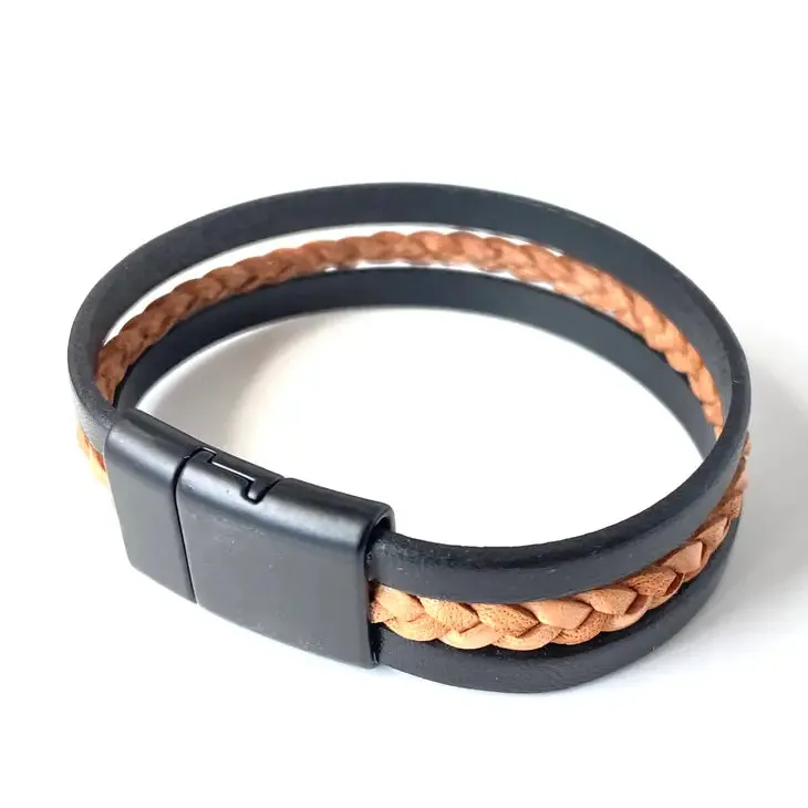Triple Neutral Bracelet