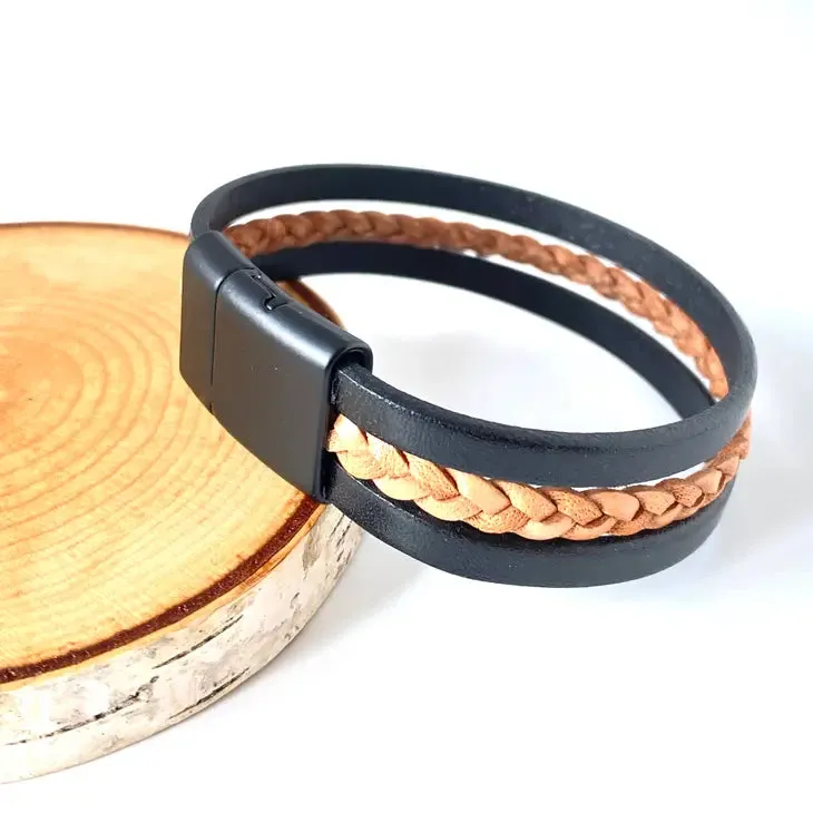 Triple Neutral Bracelet