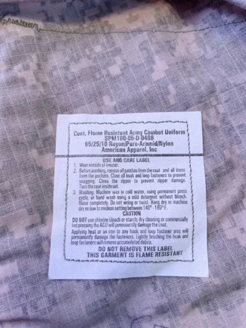 US ARMY ACU Uniform Coat