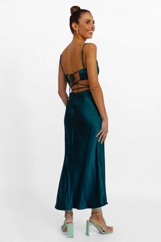 Waiting For You Maxi Dress Jade