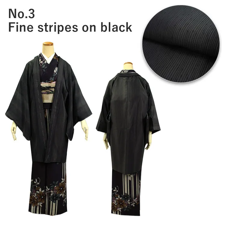 Women's Japanese Kimono Jacket/Cardigan,Haori Coat with a haori cord,Geometric