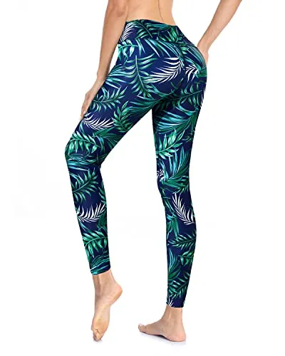 Women's Swimming Leggings High Waisted Swimsuit Pants with UPF 50  Protection